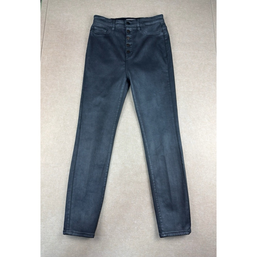 DL1961 Jeans Women's Size 29 Graphite Chrissy Ankle Ultra High Rise Insta Skinny